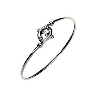 【送料無料】ブレスレット　アクセサリ―　ギリシャジュエリーイルカカフブレスレットgreek jewelry ~ dolphins sterling silver small cuff bracelet