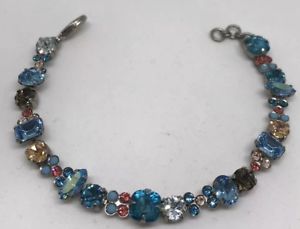 【送料無料】ブレスレット　アクセサリ―　マルチカラークリスタルブレスレットsorrelli multicolor crystal bracelet