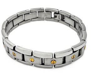 【送料無料】ブレスレット　アクセサリ―　bracelet mens stainless steel brushed look9longamazing qualitybracelet mens stainless steel brushed look 9 long amazing q