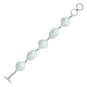 【送料無料】ブレスレット　アクセサリ―　パールab1047mopスターリングブレスレットsterling silver bracelet with mother of pearl ab1047mop