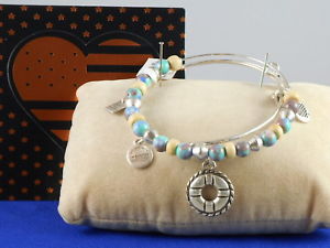 【送料無料】ブレスレット　アクセサリ―　アレックスラファエリアンシルバーブレスレットalex and amp; ani rafaelian silver voyage life preserver set 2 adjustable bracelet