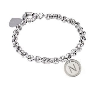 【送料無料】ブレスレット　アクセサリ―　ラブレターブレスレットbliss love letters, woman bracelet with initial letter n, 73686