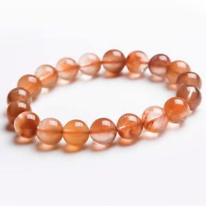 【送料無料】ブレスレット　アクセサリ&mdash;　ウサギルチルクリスタルビーズブレスレット listingnatural red rabbit rutilated quartz crystal beads bracelet 105mm aaa｜hokushin