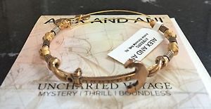 【送料無料】ブレスレット　アクセサリ―　アレックスロシアゴールドアンカーラップカードalex and ani russian gold anchor wrap uncharted voyage nwt amp; card