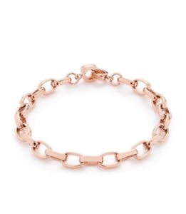 【送料無料】ブレスレット　アクセサリ&mdash;　レオナルドブレスレットブレスレットレディースステンレスミニクリップleonardo bracelet ornella bracelet rosegold ladies stainless mini clips｜hokushin