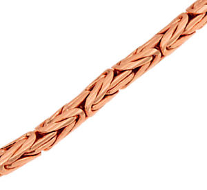 【送料無料】ブレスレット　アクセサリ―　ビザンチンブレスレットローズゴールドブレスレットround byzantine bracelet rose gold doubl or golden man woman bracelet