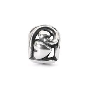 【送料無料】ブレスレット　アクセサリ―　オリジナルビーズシルバーtrollbeads original beads silver love at first sight tagbe 20077