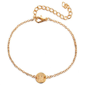 【送料無料】ブレスレット　アクセサリ―　ファッションシンプルアルファベットパーソナライズブレスレットfashion and simple personality alphabet mletters personalized charms bracelet h6