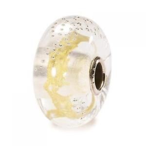 【送料無料】ブレスレット　アクセサリ―　ビーズガラスゴールドシルバートレースtrollbeads bead glass gold silver trace tglbe 20058