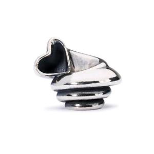 【送料無料】ブレスレット　アクセサリ―　オリジナルビーズシルバーシェルtrollbeads original beads silver shell love tagbe 20069