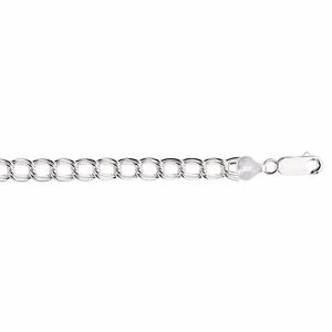 【送料無料】ブレスレット　アクセサリ―　アルジェントスターリングダブルミディアムドブレスレットargent sterling brillant double medium lien de breloque bracelet avec