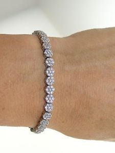 【送料無料】ブレスレット　アクセサリ―　ゴージャスラインストーンクリスタルアジャスタブルブレスレットgorgeous rhinestone crystal silvertone flower adjustable bracelet