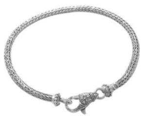 【送料無料】ブレスレット　アクセサリ―　スターリングリゾーツスターリングシルバーブレスレットsterling silver bracelet ab9009s 17,235円