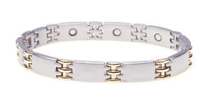 【送料無料】ブレスレット　アクセサリ―　ブレスレットブレスレットbicolourmagnet bracelet bracelet tripartite bicolour magnetic decoration