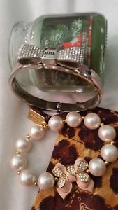 【送料無料】ブレスレット　アクセサリ―　ブライトンブレスレットロンドンセットフラットピンクbrighton my flat in london set of 2 braceletspink