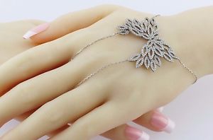 【送料無料】ブレスレット　アクセサリ―　スターリングシルバートルコハンドメイドファッションハーネスブレスレット925 sterling silver turkish handmade fashion wings hand harness bracelet 16,316円