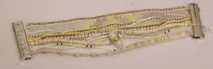 【送料無料】ブレスレット　アクセサリ&mdash;　ブレスレットシェードhipanema bracelet jewel creator large stone metal tissues 3 shades, ls931｜hokushin