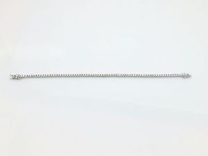 【送料無料】ブレスレット　アクセサリ―　925 スターリングwomensテニスブレスレット76782gr925 sterling silver genuine solid womens ladys tennis bracelet 76 inch 782gr 16,775円