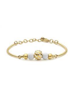 【送料無料】ブレスレット　アクセサリ―　ブレスレットジョリーbracelet brosway tres jolie btjms647 gold