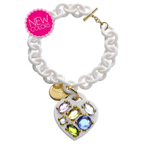 【送料無料】ブレスレット　アクセサリ―　ブレスレットホワイトbracelet ops ops stone woman whiteopsbr 173 15,386円