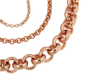 【送料無料】ブレスレット　アクセサリ―　ブレスレットローズゴールドジュエリーブレスレットbracelet rolo rose gold doubl man woman jewelry bracelet gift
