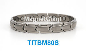【貨物輸送無料】腕輪 付属品― ハイパワーメンズチタニウムブレスレットガウスhigh power mens magnetic titanium bracelet 5000 gauss magnets