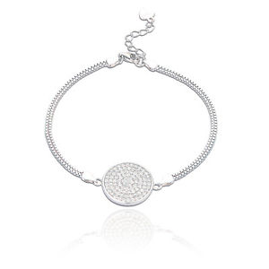 【送料無料】ブレスレット　アクセサリ―　スポークブレスレットspoke 925 sterling silver jewelry womens contemporary bracelet e34