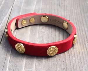 【貨物輸送無料】腕輪 付属品― カフラップゴールドブレスレットrustic cuff single wrap red meagen wgold bracelet