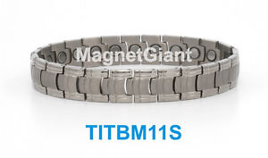 【貨物輸送無料】腕輪 付属品― ハイパワーメンズチタニウムブレスレットガウスhigh power mens magnetic titanium bracelet 5000 gauss magnets