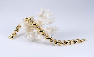 【貨物輸送無料】腕輪 付属品― ジョアンリバースオーストリアクリスタルゴールドトーンブレスレットjoan rivers austrian crystal pave gold tone bracelet