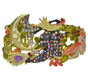 【貨物輸送無料】腕輪 付属品― カフブレスレットkirks folly  witches brew cuff bracelet goldtone