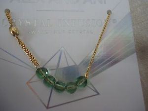 【貨物輸送無料】腕輪 付属品― アレックスクリスタルブレスレットｋゴールドメッキカードボックスalex and ani sprout crystal infusion bracelet 14k gold plated  w card amp; box
