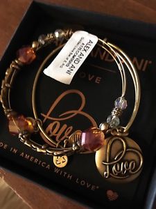 【貨物輸送無料】腕輪 付属品― アレックスゴールドalex and ani love set gold nwt