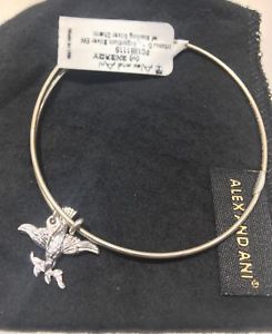 【貨物輸送無料】腕輪 付属品― アレックススターリングシルバーダブalexamp;ani precious metal sterling silver virtuous dove pc13b111s