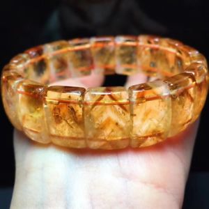 【貨物輸送無料】腕輪 付属品― シトリンピラミッドビーズブレスレット456g  natural yellow citrine pyramid quartz crystal rectangular beads bracelet