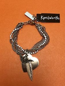 【貨物輸送無料】腕輪 付属品― ケニルワースチェーンブレスレットイタリアkenilworth chain crystal bracelet italy