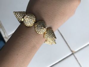 【貨物輸送無料】腕輪 付属品― エディボルゴゴールドブレスレットeddie borgo gold bracelet
