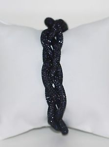 【貨物輸送無料】腕輪 付属品― スワロフスキーオリジナルブレスレットbraidet18糎ニューswarovski original bracelet stardust braidet purple 18糎