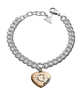 【送料無料】ブレスレット　アクセサリ&mdash;　guess armketteチェーンubb41005シルバーguess armkettehand chain ubb41005 silver｜hokushin