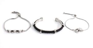 【貨物輸送無料】腕輪 付属品― 腕輪しろがね色仕掛けるguess bracelet set silver