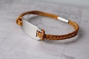 【送料無料】ブレスレット　アクセサリ&mdash;　personalizado paracuero pulsera identificativa eleccion de colorespersonalizado para hombre cuero pulsera identificativa｜hokushin