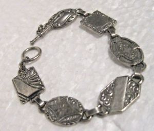 【貨物輸送無料】腕輪 付属品― retired brighton panel linked toggle braceletretired brighton panel linked toggle bracelet
