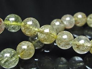 【貨物輸送無料】腕輪 付属品― 95粍ルチルブレスレットgift bl834595粍 rare natural golden rutilated quartz round beads bracelet gift bl8345