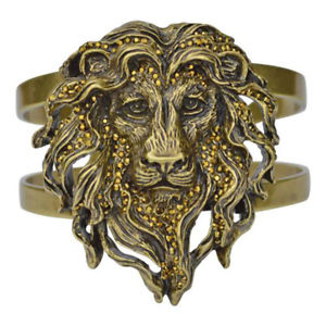 【貨物輸送無料】腕輪 付属品― カークaslanライオンキングカフスブレスレットbrasstonekirks folly aslan lion king cuff bracelet brasstone