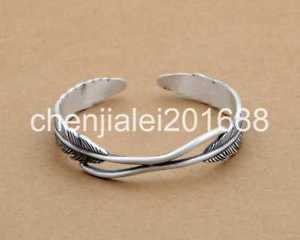 【貨物輸送無料】腕輪 付属品― スターリングシルバーフェザーイーグルブレスレットpure s999 sterling silver feather eagle womens bracelet
