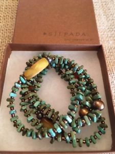 【貨物輸送無料】腕輪 付属品― silpada緑であることhowliteスターリング5b1799silpada blue green howlite sterling silver 5 stretch bracelets b1799