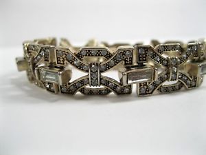 【送料無料】ブレスレット　アクセサリ―　ラインストーンブレスレットアールデコj crew rhinestone bracelet art deco j crew 17,745円