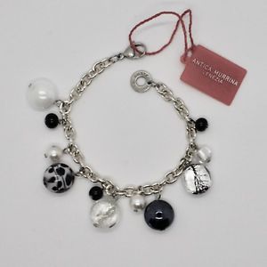 【貨物輸送無料】腕輪 付属品― ブレスレットベネチアムラノガラス