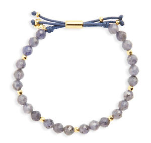 【貨物輸送無料】腕輪 付属品― アイオライトフォーカスパワーブレスレットgorjana womens iolite focus power gemstone bracelet