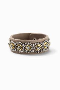 【貨物輸送無料】腕輪 付属品― ステラドットオリジナルボックスフェイブレスレットブランドstella amp; dot faye embroidered bracelet brand  インチ original box